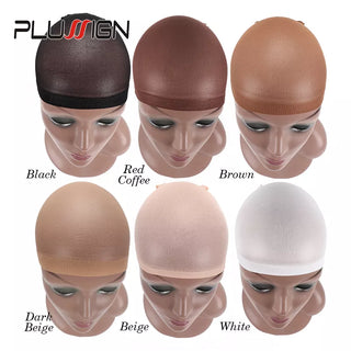 Clearance Quality Deluxe Wig Cap Hair Net for Weave 10pcs=5packs Hair Wig Nets Stretch Mesh Wig Cap for Making Wigs Free Size