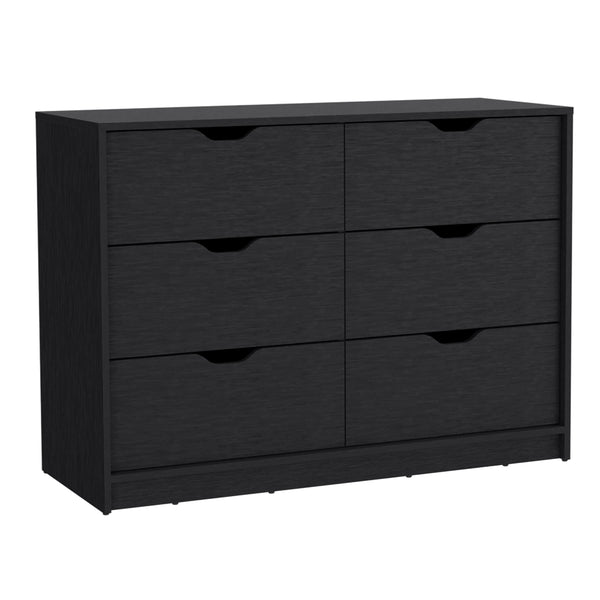 Stockley 2 Piece Bedroom Set, Black