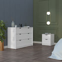 Bennett 2 Piece Bedroom Set, White