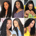 Kinky Curly Clip Ins 4C Clip in Human Hair Extensions