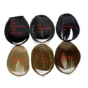 Brazilian Human Hair Blunt Bangs Clip in Human Hair Extension Non-Remy Clip on Natural Fringe Hair Bangs Neat Bang Hairpieces