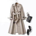 ANSZKTN Fall Winter Wholesale Long Trench Coats Women Military Style Plus Size Overcoats Coat