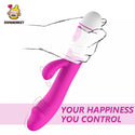 DopaMonkey Sex Toys for Woman Dual Vibration 10 Speed Massager Erotic Magic Wand Sex Shop Dildo Clit G Spot Stimulate Vibrator