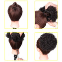 Afro Kinky Curly Ponytail for Women Natural Black Remy Hair 1 Piece Clip in Ponytails Puff Drawstring 100% Human Hair Extension