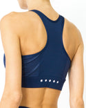 Ashton Sports Bra - Navy Blue