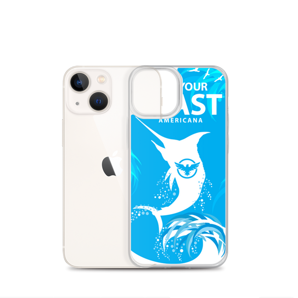 Find Your Coast® Americana Fishing iPhone Case