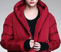 2020 Womens Winter Thick Down Coats Black Navy Blue Army Green Red  8XL Size  Clothes Female  Long Jackets for Women Winter