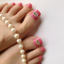 Candy Color Artificial False Toe Nails