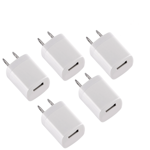 5x USB Charger Adapter Wall Charger Plug