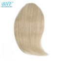 BHF Human Hair Bangs 8inch 20g Front 3 Clips in Straight Remy Natural Human Hair Fringe All Colors