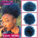 Afro Puff Drawstring Ponytail Extension Synthetic Kinky Curly Ponytail Hair Chignon Dreadlock Buns Afro Puff for Black Women