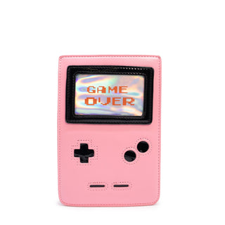 Retro 8-Bit Gamer Handbag Pink