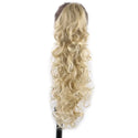 Desire for Hair 30 Inch Long Curly Claw Clip Ponytail Heat Resistant Synthetic Hairpieces Fake Hair Extensions