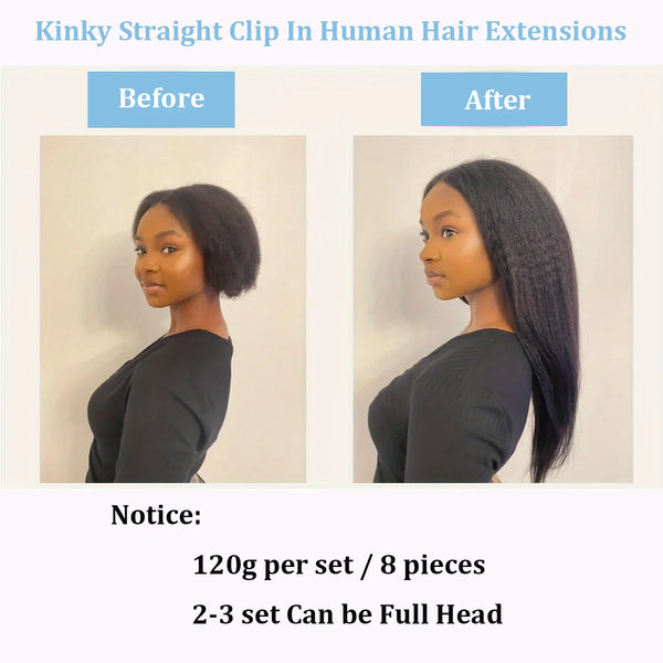 100% Real Human  Clip Ins Seamless