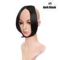 BENEHAIR Bangs Clip in Middle Part Bangs Hairpieces Synthetic Clip in Hair Extension Top Hair Piece for Women Fake Hair