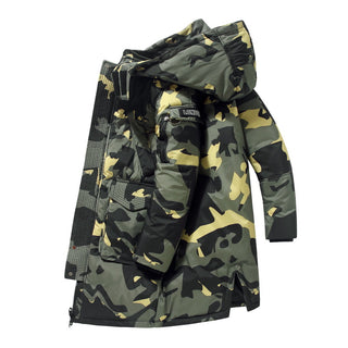 Buy xgp002zf-5 2022 High Quality Cotton Winter Hooded Padded Coat Windbreak Padding Men&#39;s Jackets &amp; Coats