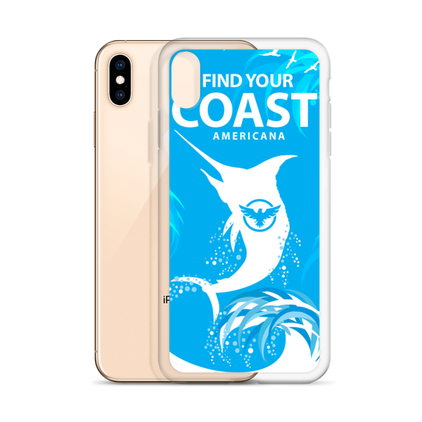 Find Your Coast® Americana Fishing iPhone Case