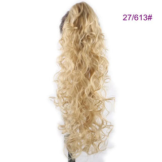 Buy 27-613 Desire for Hair 30 Inch Long Curly Claw Clip Ponytail Heat Resistant Synthetic Hairpieces Fake Hair Extensions