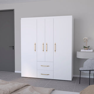 Armoire Elma, Bedroom, White