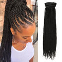 20Inch Box Braid Ponytail Synthetic Ponytail Hair Extensions Ombre Afro Hairpieces Two-Strand Drawstring Ponytail Hair Expo City