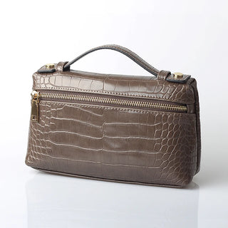 Buy crocodile-moca-l Snake Pattern Clutch Make Up Bags