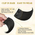 10-20cm Human Hair Invisable Seamless Hair Pad Extension