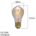 Dimmable Edison Light Bulb E27 40W 220V Retro Vintage Edison Bulb Incandescent Ampoule Bulbs Vintage Edison Lamp Retro Light