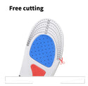 2Pcs=1Pair Unisex Orthotic Arch Support Sport Shoe Sport Running Gel Foot Insoles Insert Cushion Massager Shock Absorption Pad