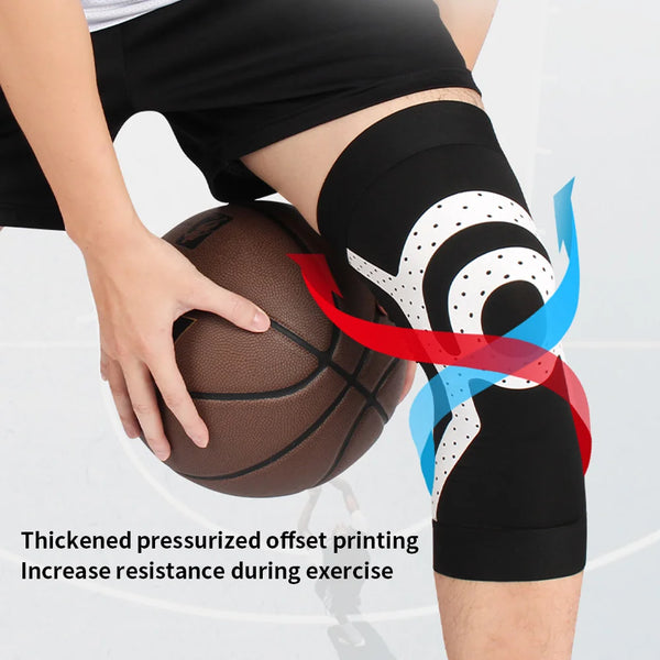 BraceTop Summer Ultra-Thin Knee Joint Protector Sports Knee Pads Exercise Yoga Dancer Decompression Kneecap for Running Cycling