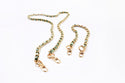 Audrey Chain Long Gold - Eucalyptus