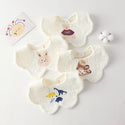 Cotton Gauze Baby Print Bibs Infant Bib