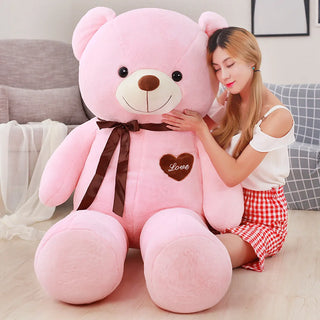 Buy 25 100cm Plush Toy Teddy Bear Giant  T Shirt Soft Stuffed Animals Pillow Dolls Grilfriend Kids Wife Birthday Valentines Day Decor