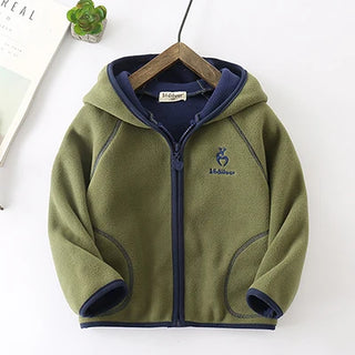 Buy green Cute Warm Winter Children Girls Coat Spring Kids Jacket Boys Outerwear Coats Cotton Boy Thicken Baby Clothes Clothing for 2y-7y