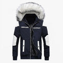 2023 New Men Winter Jackets and Coats Mens Warm Casual Mens Winter Coat Fashion Streetwear Male Overcoat Parka Hombre ABZ500