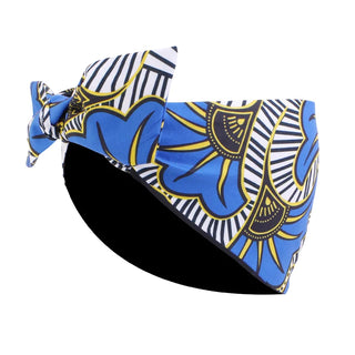 Buy 1002f-royal-blue African Pattern Print Headband