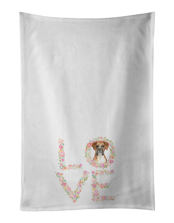 Boxer Love Kitchen Towel Set of 2