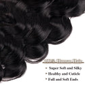 Body Wave Clip in Hair Extensions Real Human Hair Natural Black Color Body Wave Clip in Hair Extension for Women 100% Human Hair