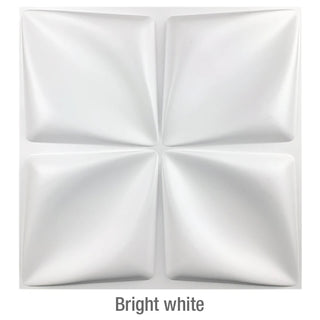 Buy s-bright-white 30x30cm  Non-Self-Adhesive 3D Wall Sticker