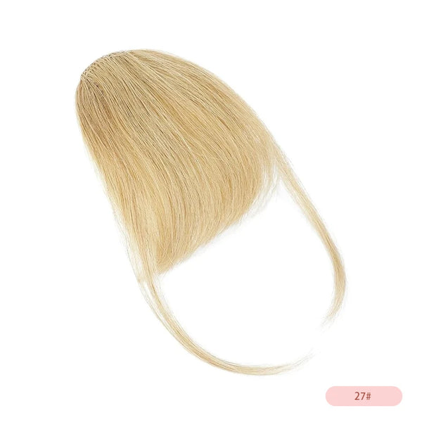 100% Human Hair Invisible Air Bangs Hair Clip-In Extension