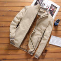 Fleece Jackets Mens Plus Size Casual Jacket