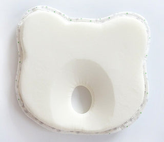 Buy white-bear Newborn Infant Anti Roll Pillow Flat Head Neck Prevent Infant Support