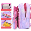 2022 New Primary School Backpack Cute Colorful Bags for Girls Princess School Bags Waterproof Children Rainbow Series Schoolbags