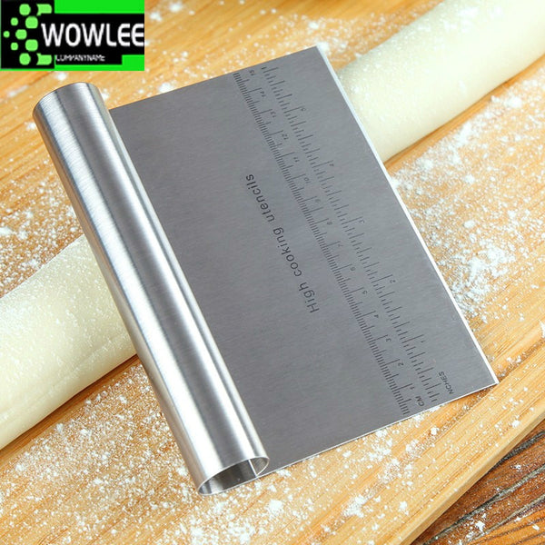 1Pcs Stainless Steel Metal Scraper Chopper