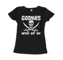 The Goonies Never Say Die Distressed Design T-Shirt