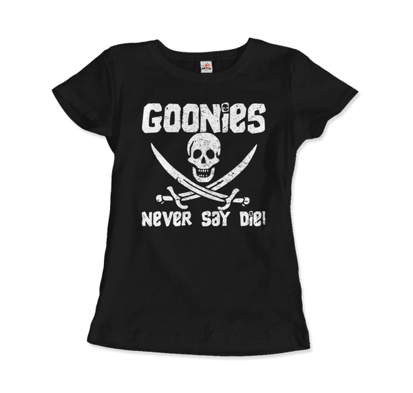 The Goonies Never Say Die Distressed Design T-Shirt