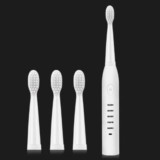 Buy white-no-box Ultrasonic Sonic Electric Toothbrush Rechargeable Tooth Brushes Washable Electronic Whitening Teeth Brush Adult Timer Toothbrush