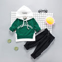 Hooded+Pant 2pcs Outfit Suit Boys Clothing Sets