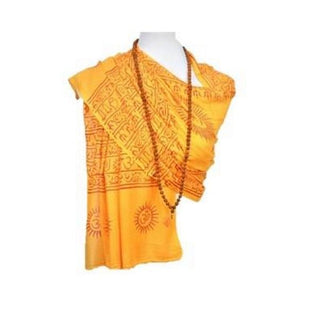 Buy yellow OM Bhakti Prayer Shawl - Medium