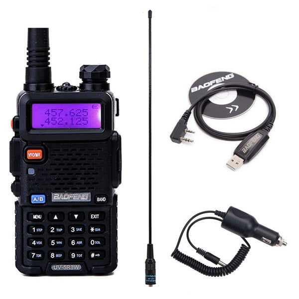 Baofeng UV-5R 8W High Power Powerful Walkie Talkie Two Way Radio 8Watts Cb Portable Radio 10km Long Range Pofung UV5R Hunting