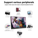 17.3 Inch Super-Ultra Portable Monitor 1920 * 1080P IPS Screen USB Display With Folding Holder for HDMI PS3 PS4 XBOX for PC